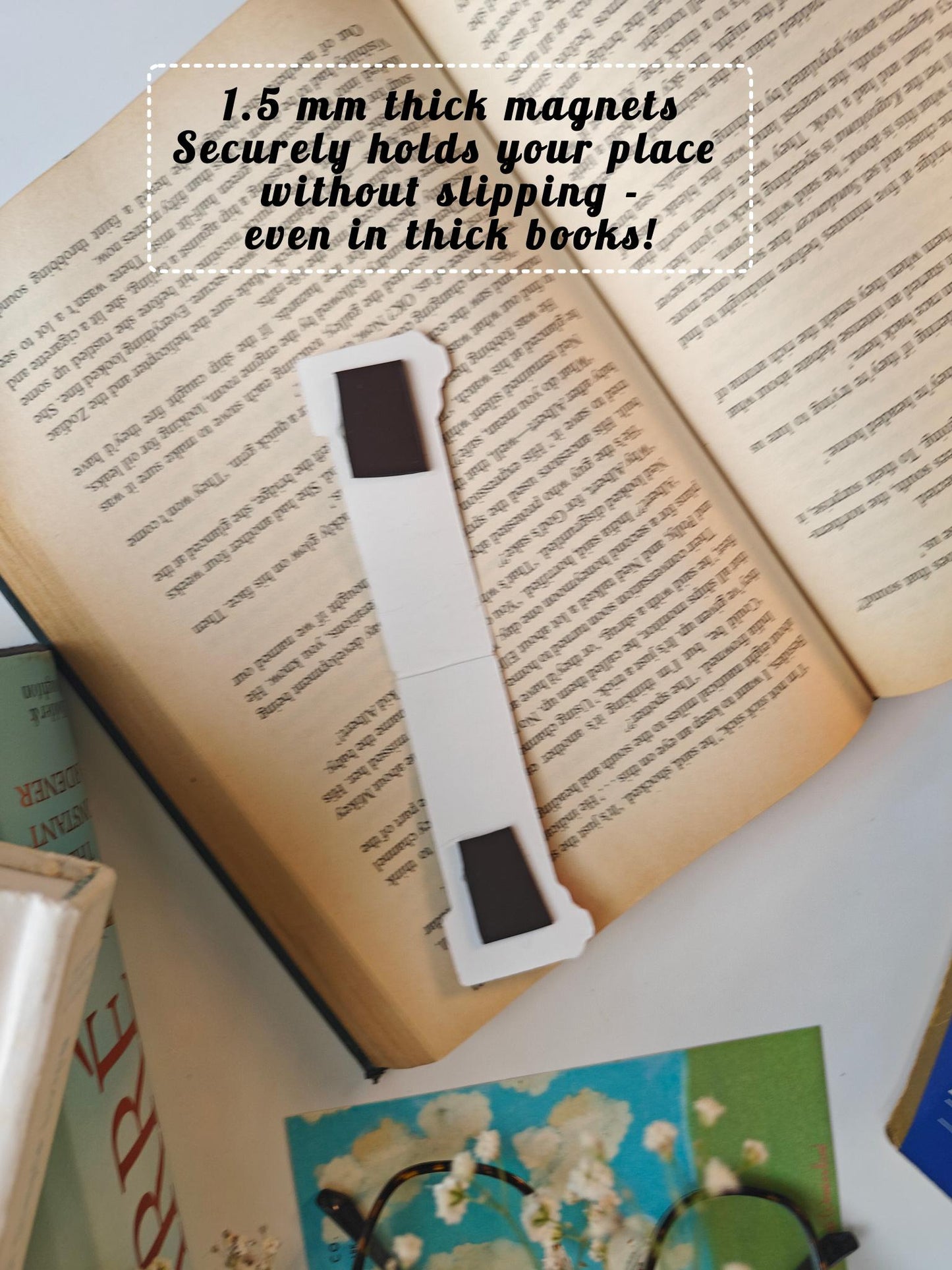 Magnetic Bookmark | Captured in words