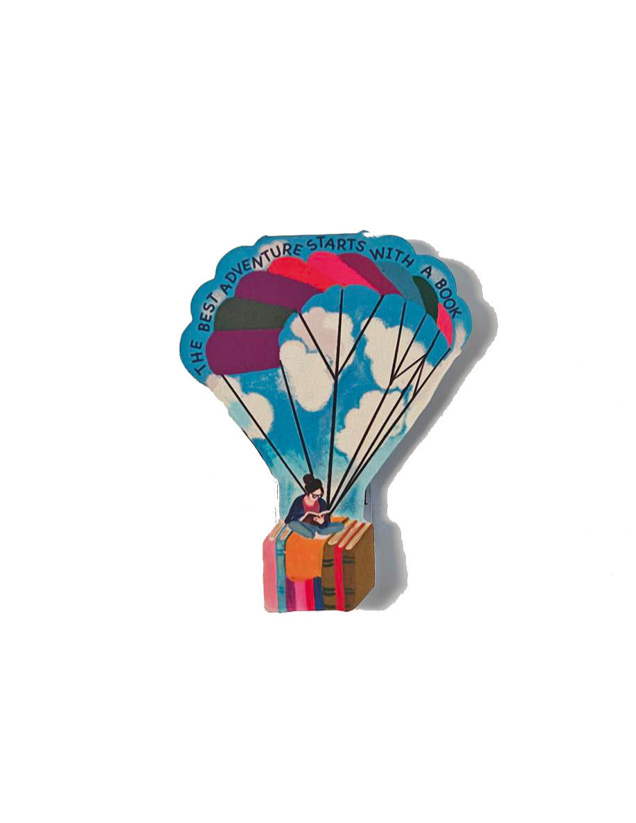 Magnetic Bookmark | The Best Adventure Starts with a Book.