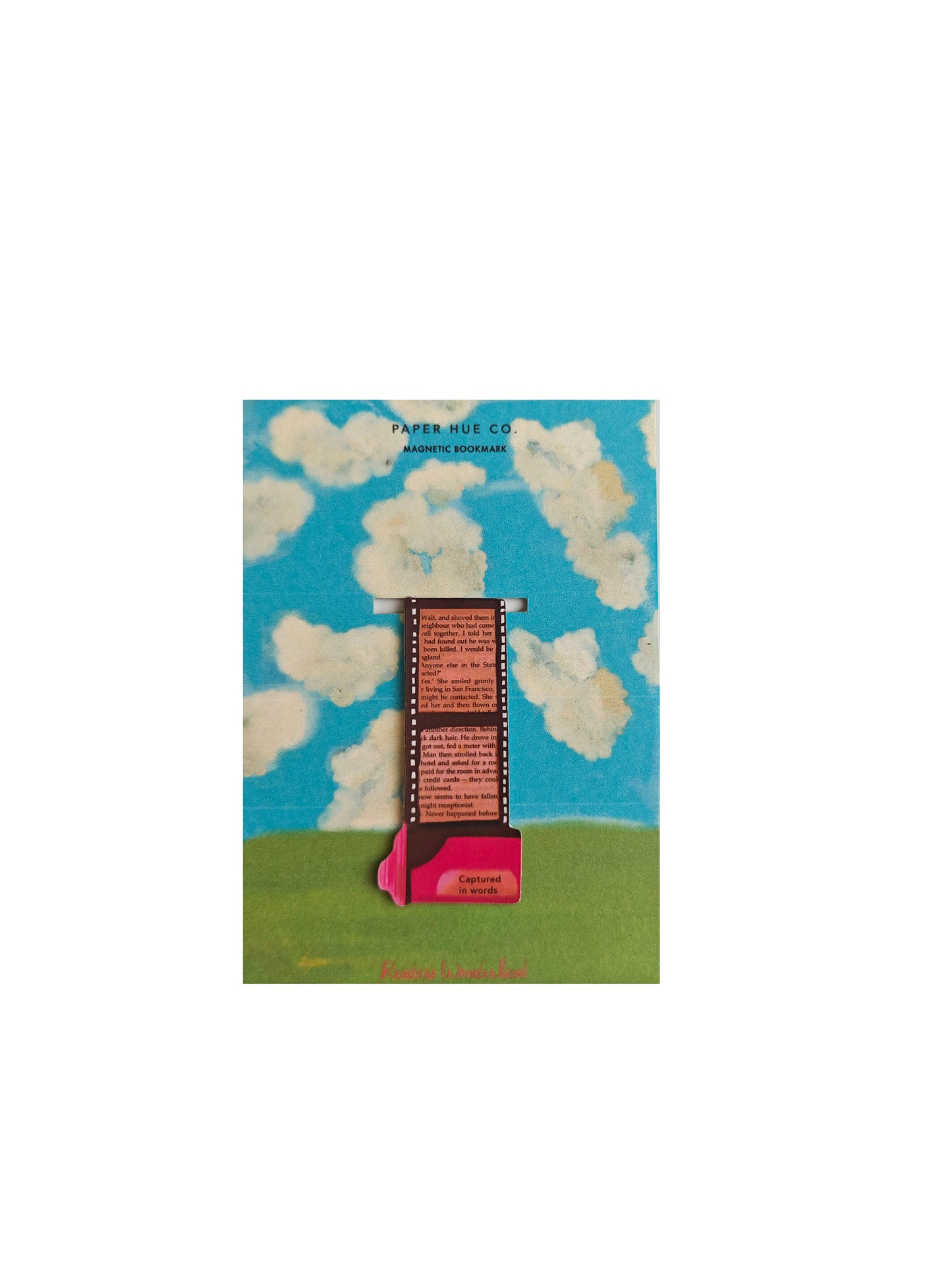 Magnetic Bookmark | Captured in words