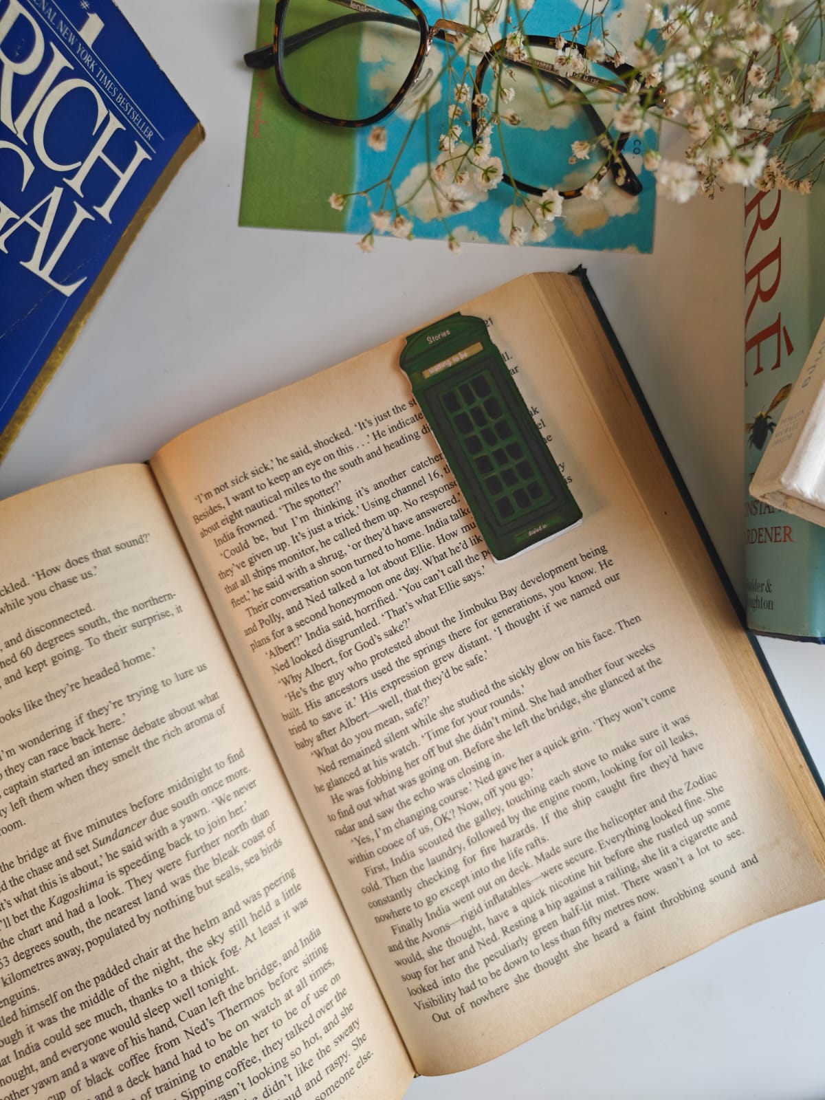 Magnetic Bookmark | Stories Waiting to Be Dialled In