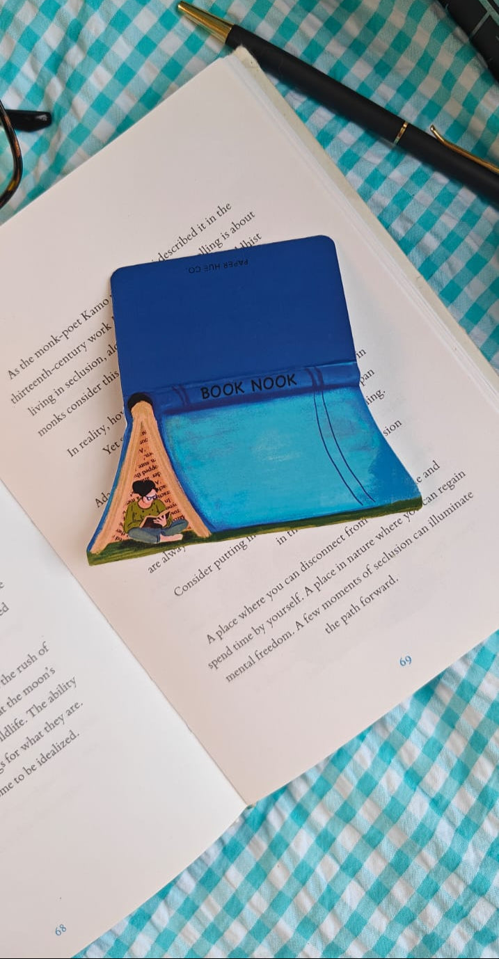 Magnetic Bookmark | Book Nook