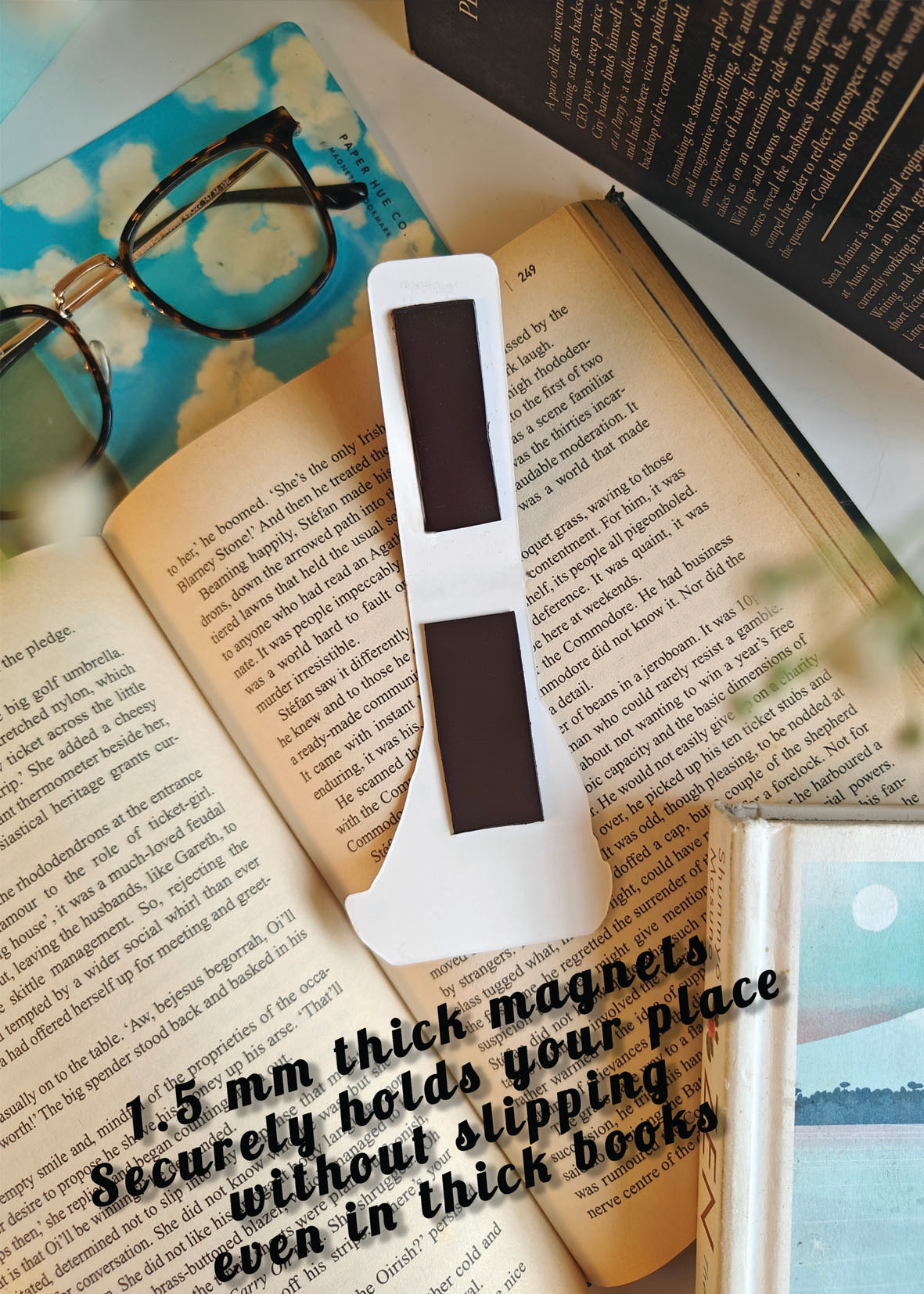Magnetic Bookmark | Let books carry you away