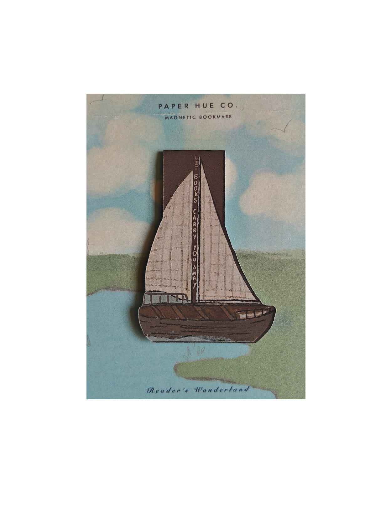 Magnetic Bookmark | Let books carry you away