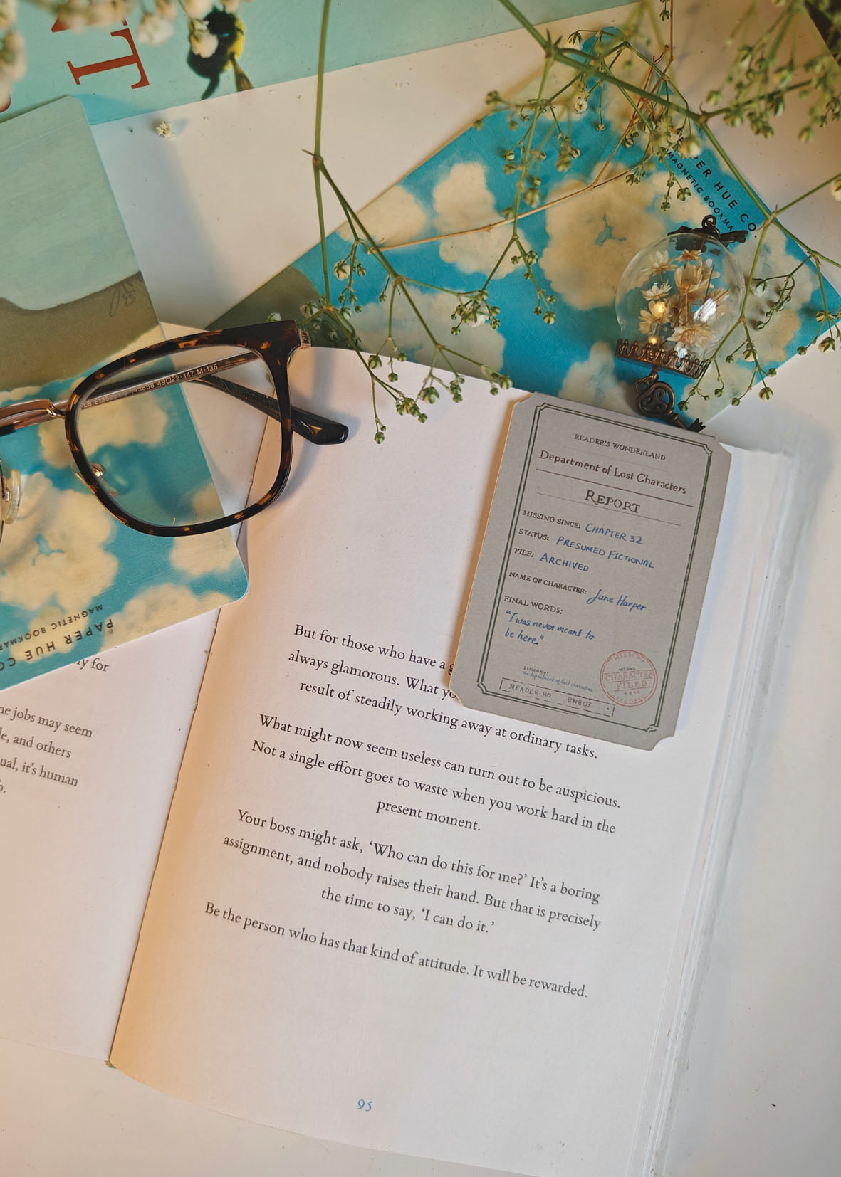 Magnetic Bookmark | Department of Lost Characters — Report