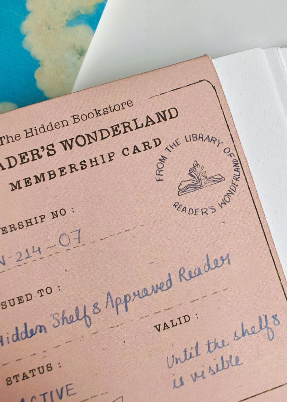 Magnetic Bookmark | Membership card