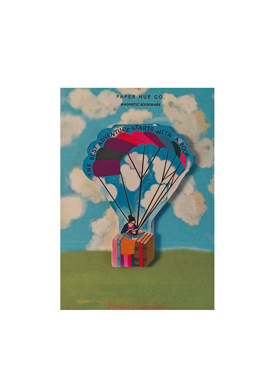 Magnetic Bookmark | The Best Adventure Starts with a Book.