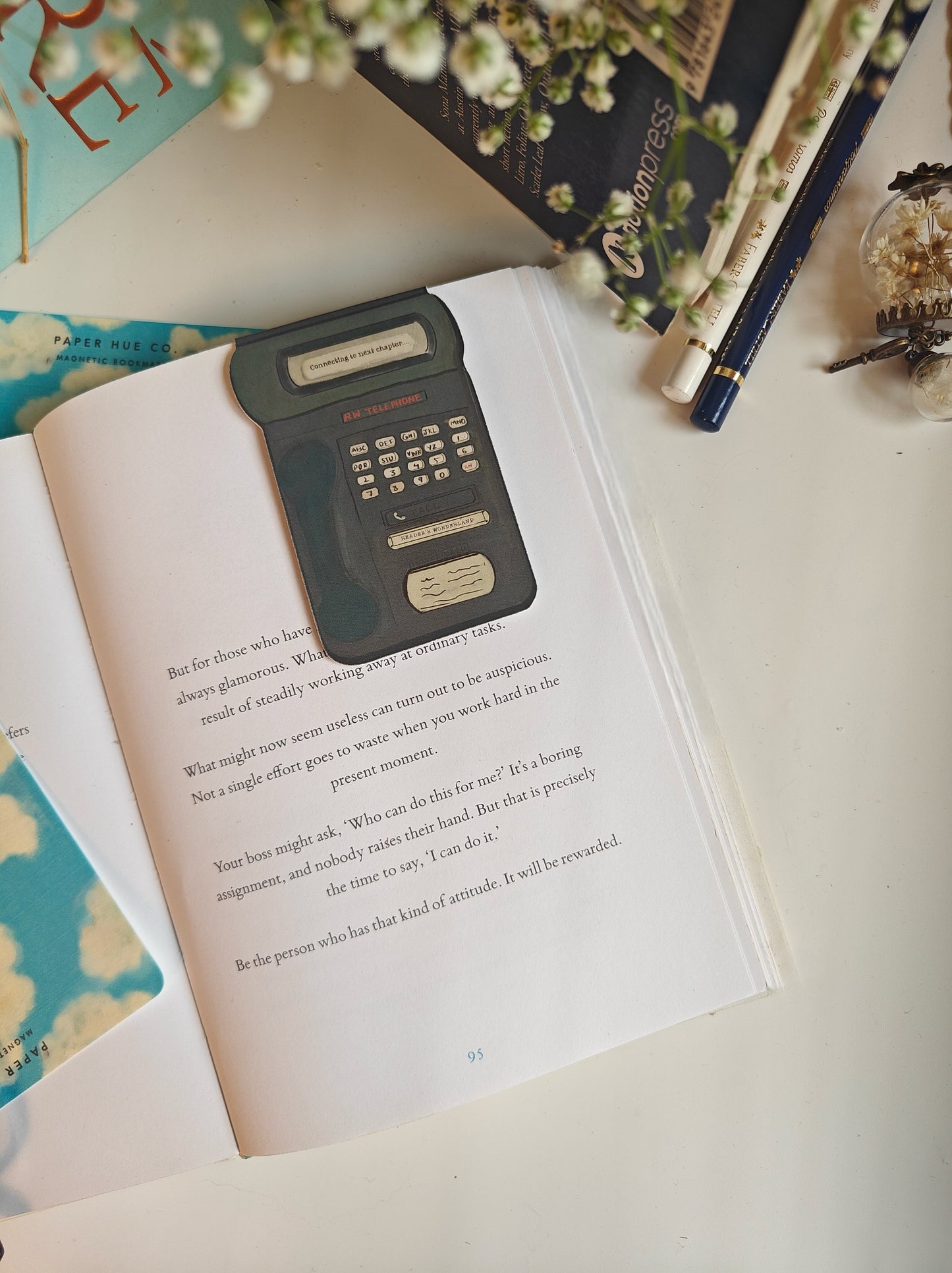 Magnetic Bookmark | Reader’s Wonderland Telephone