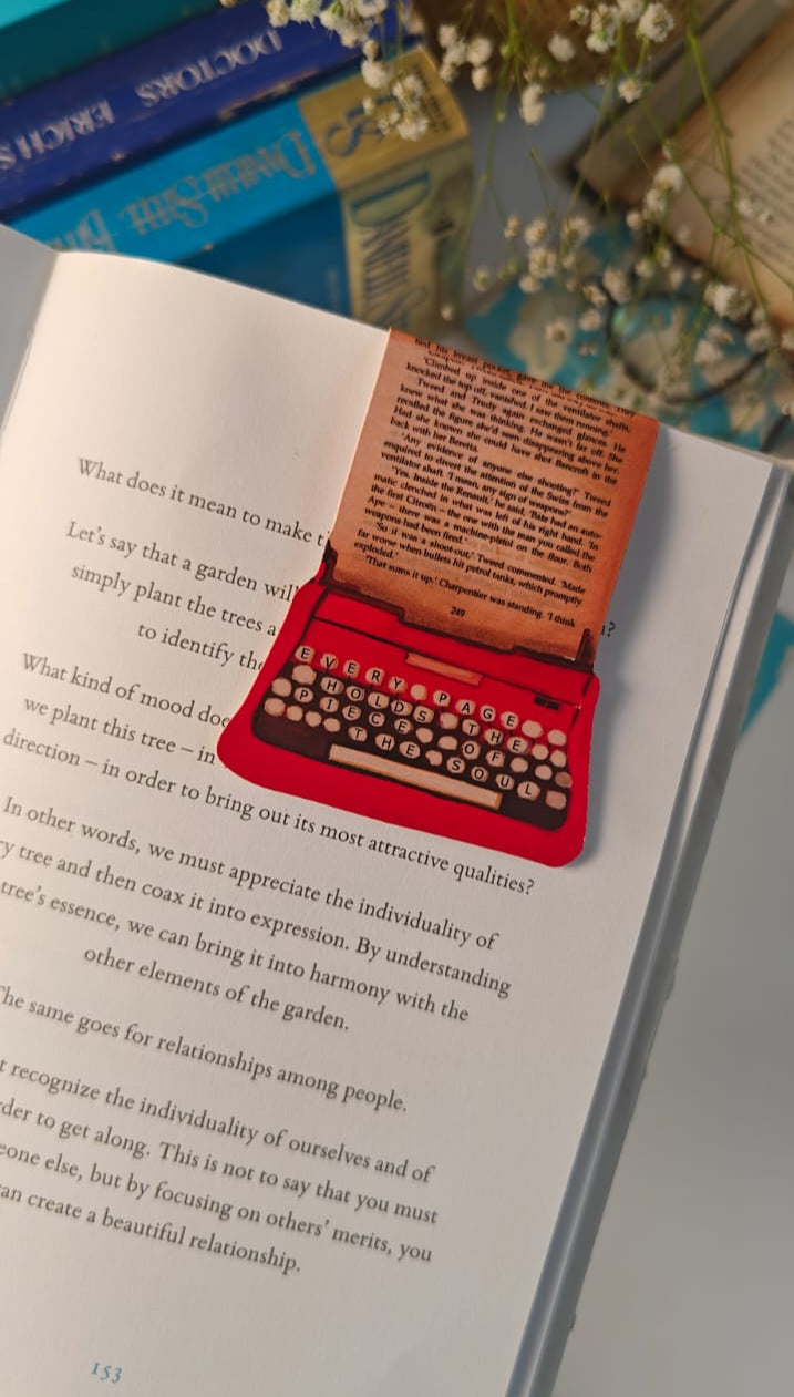 Magnetic Bookmark | Every page holds the piece of the soul
