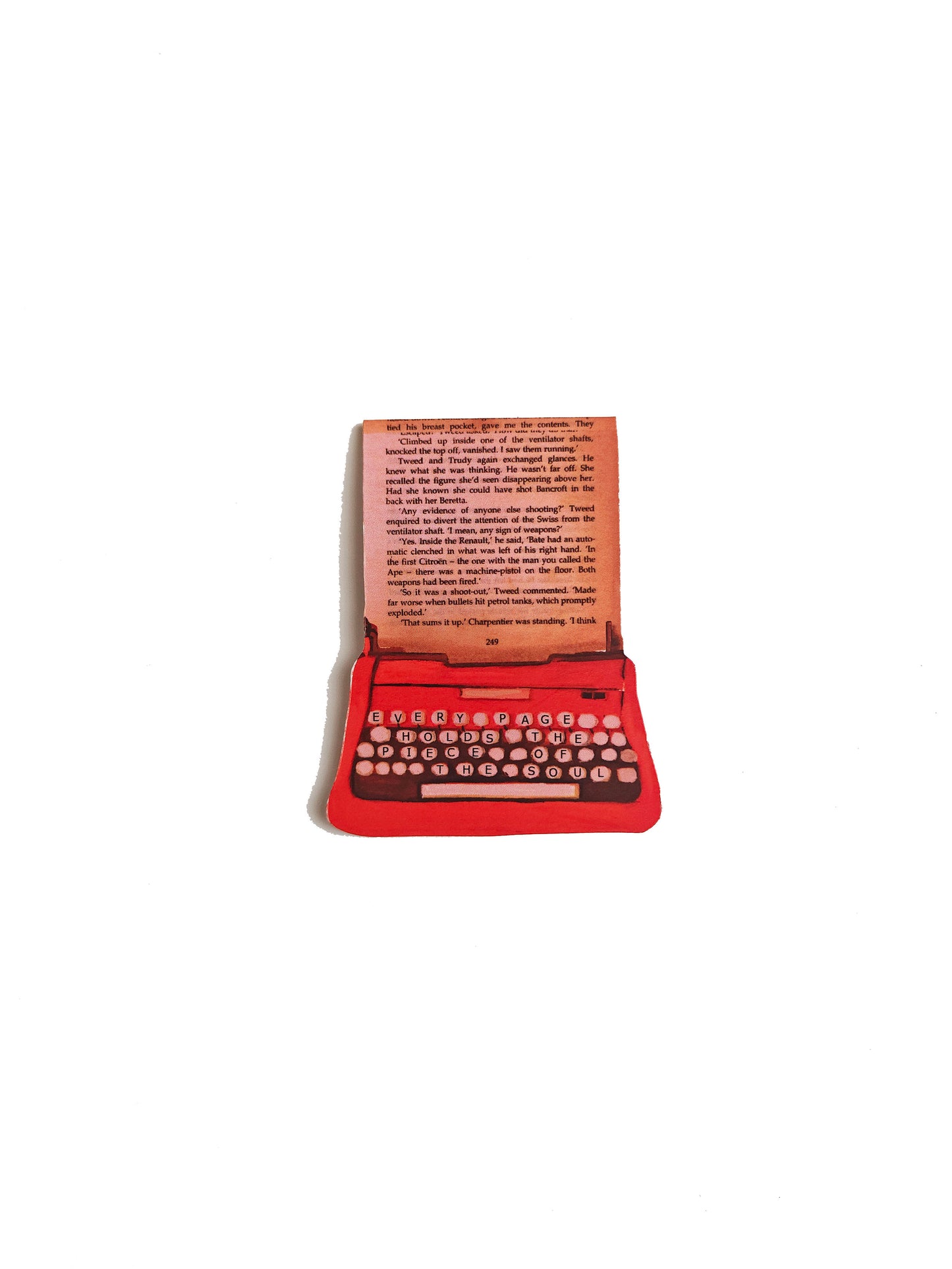 Magnetic Bookmark | Every page holds the piece of the soul